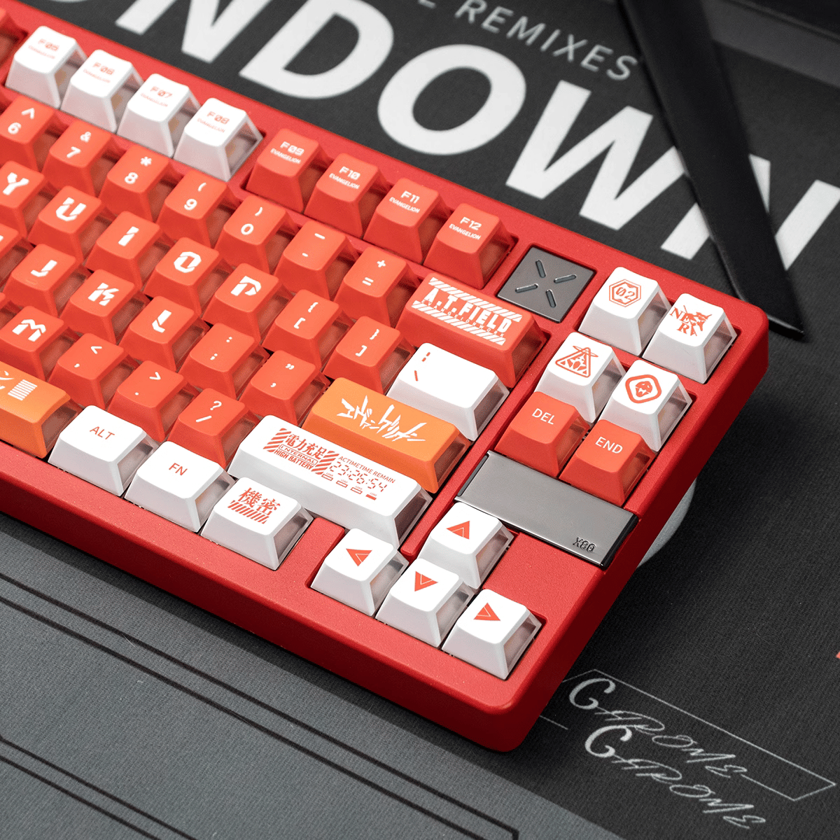 Keycap CMK Shin Seiki Evangelion PBT Dye-sub Cherry Profile