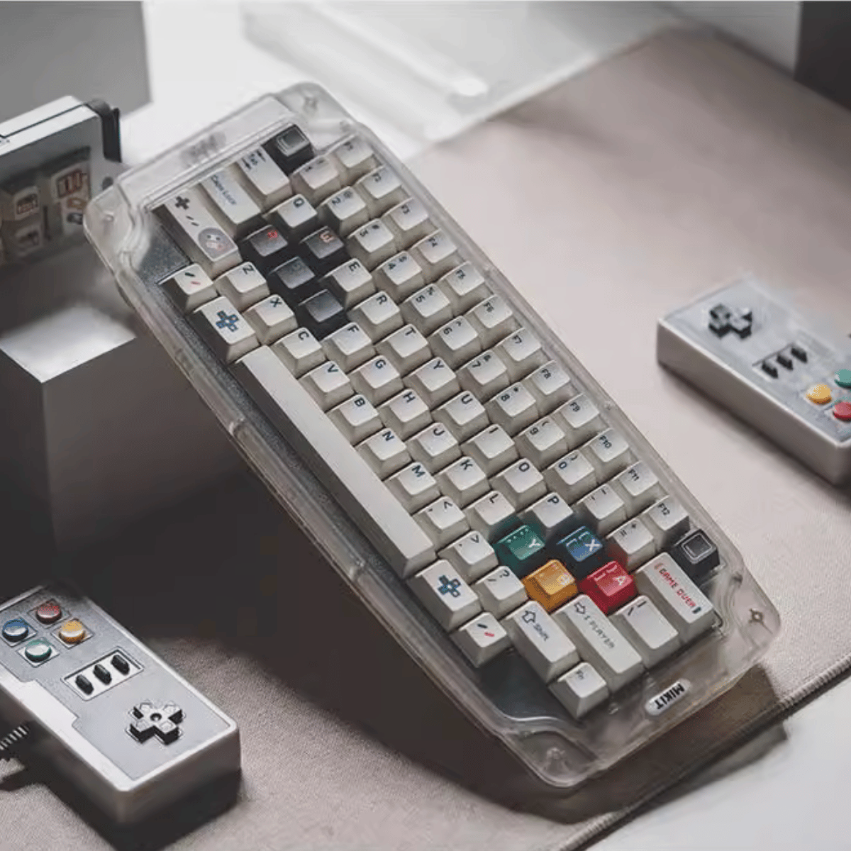 Keycap NDN Retro Game PBT Dye-sub Cherry Profile
