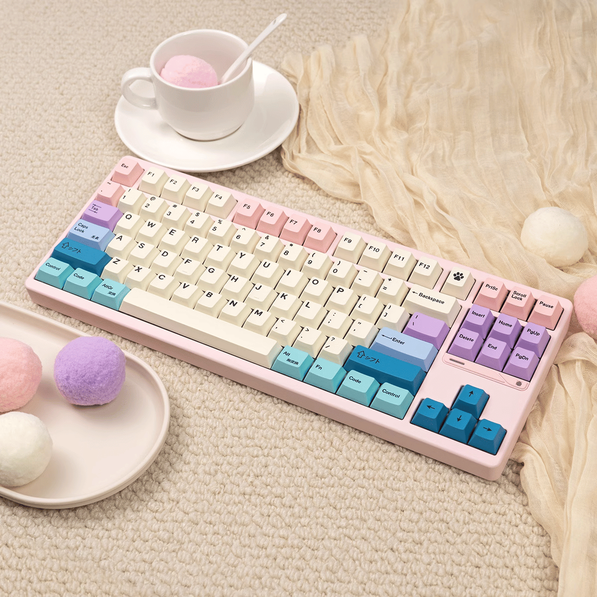 Keycap CMK Fairy R2 PBT Dye-sub Cherry Profile