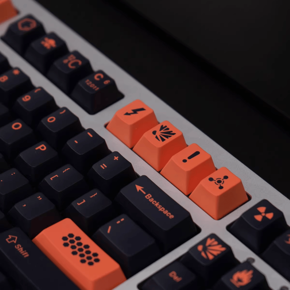 Keycap CMK PBT Carbon PBT Dye-sub Cherry Profile
