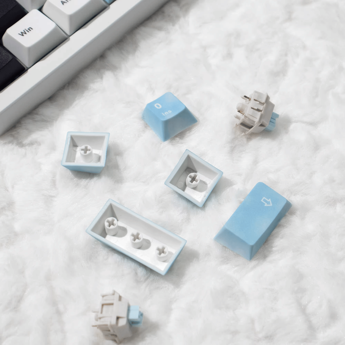 Keycap CMK Zashiki Warashi PBT Dye-sub Cherry Profile