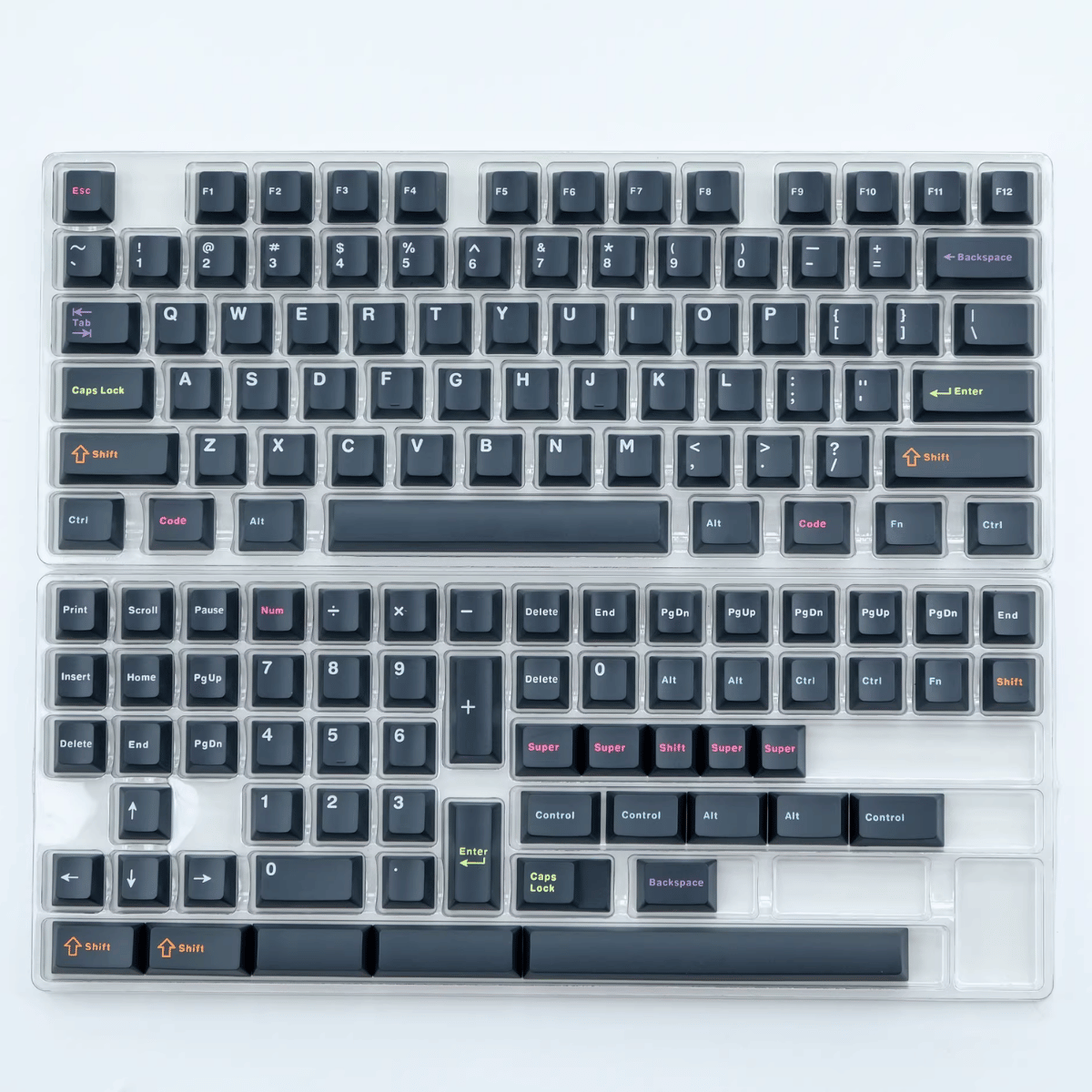 Keycap Aifei ABS Programmer ABS Double-shot Cherry Profile