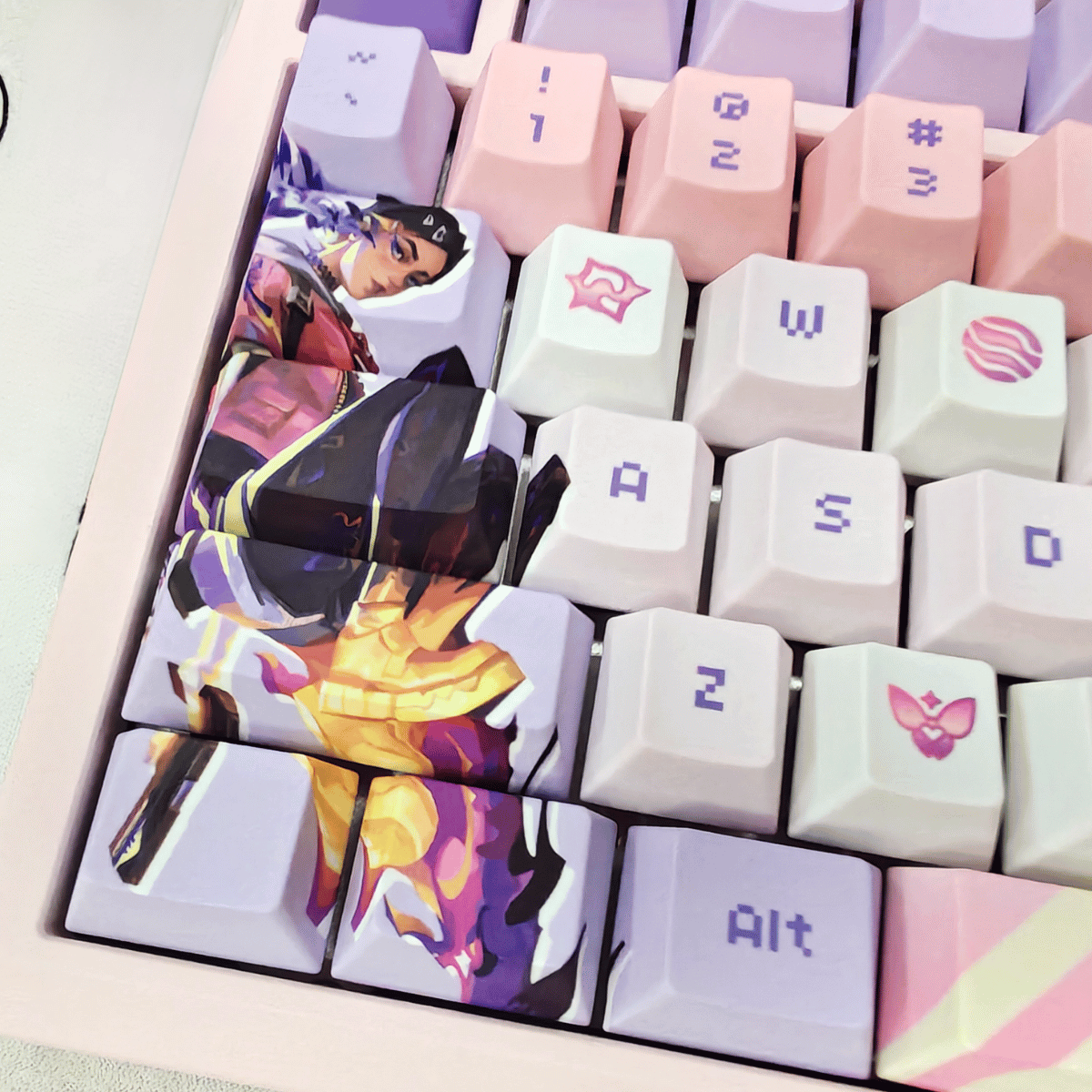Keycap Clove Valorant PBT Dye-sub Cherry Profile