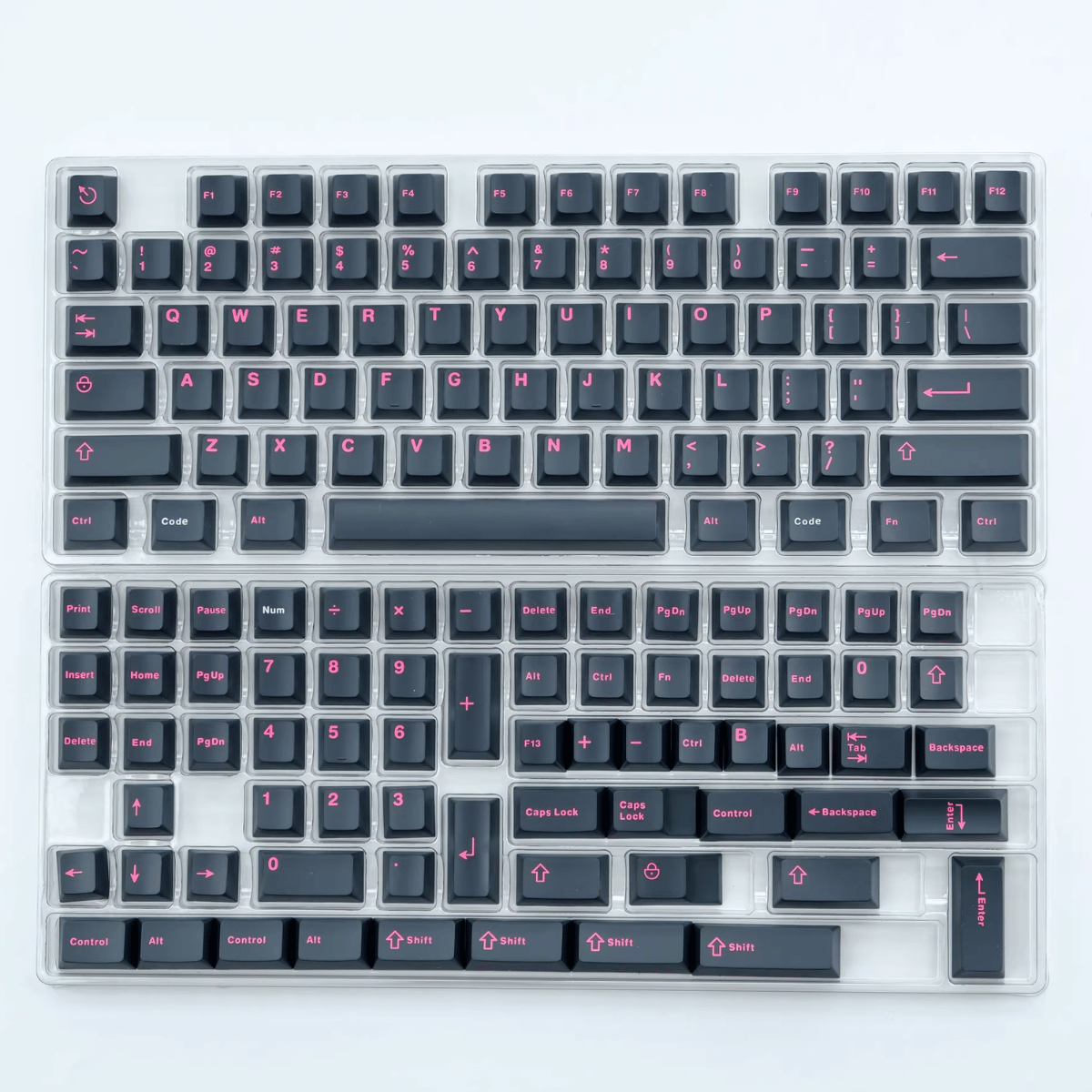 Keycap Aifei ABS Programmer ABS Double-shot Cherry Profile