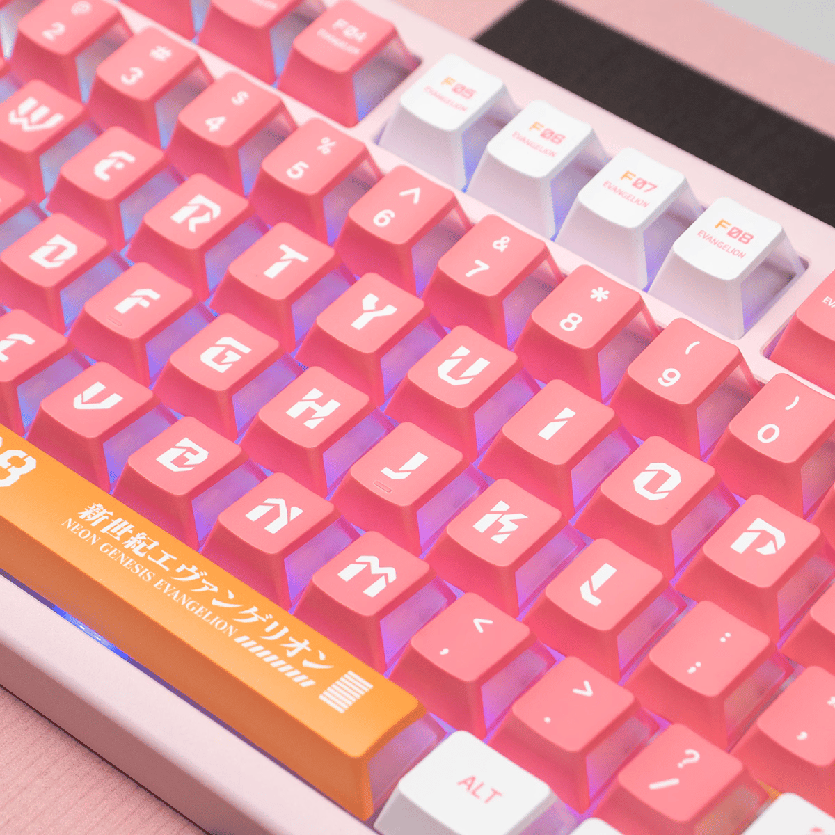 Keycap CMK Shin Seiki Evangelion PBT Dye-sub Cherry Profile