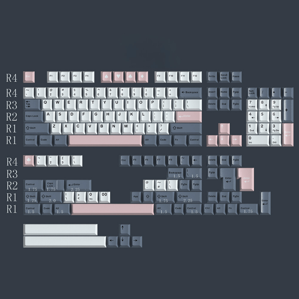 Keycap CMK PBT Profile Cherry DAYE Studio