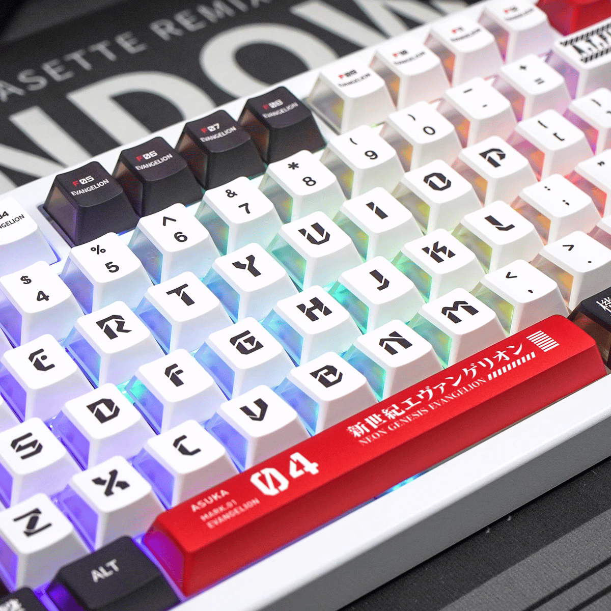 Keycap CMK Shin Seiki Evangelion PBT Dye-sub Cherry Profile