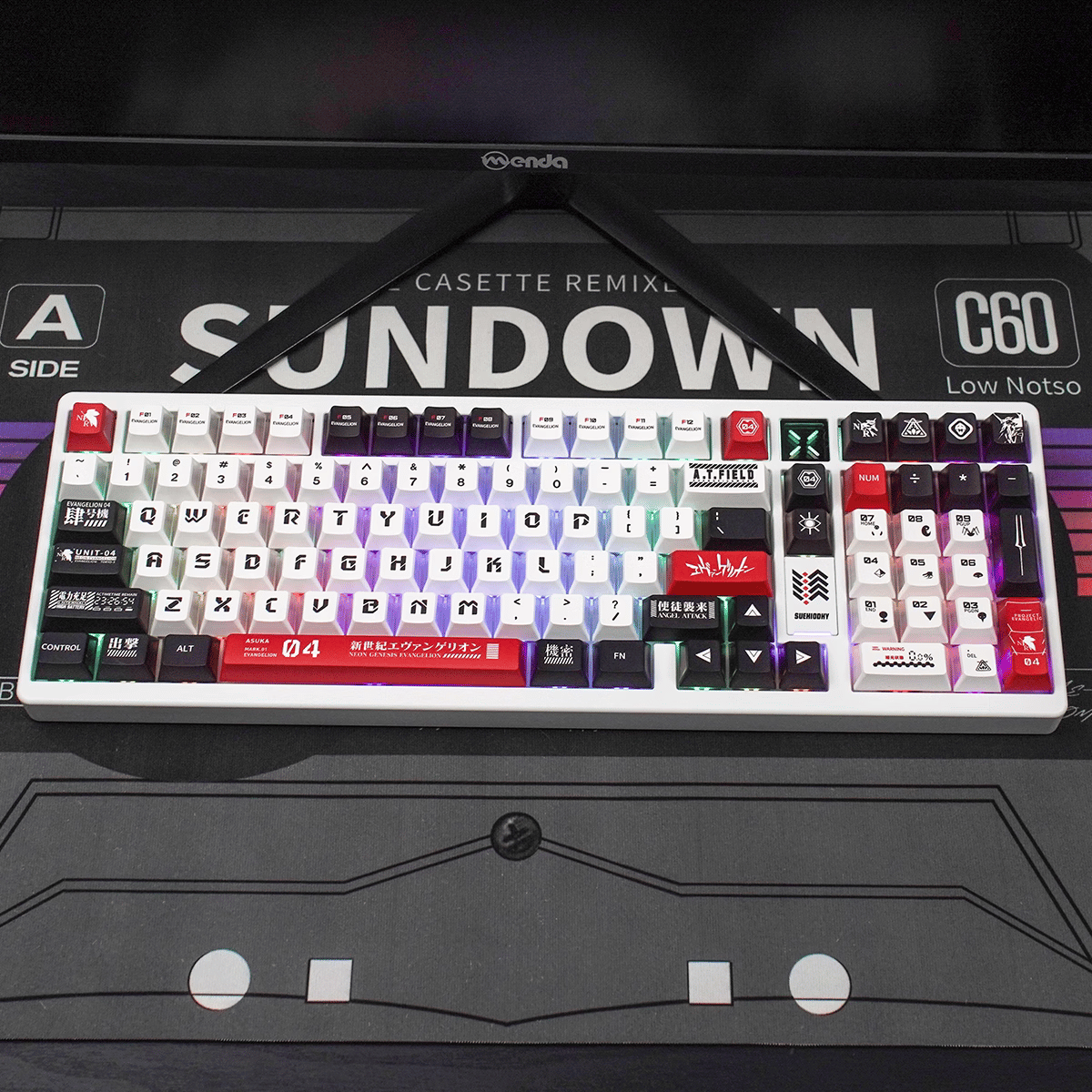 Keycap CMK Shin Seiki Evangelion PBT Dye-sub Cherry Profile