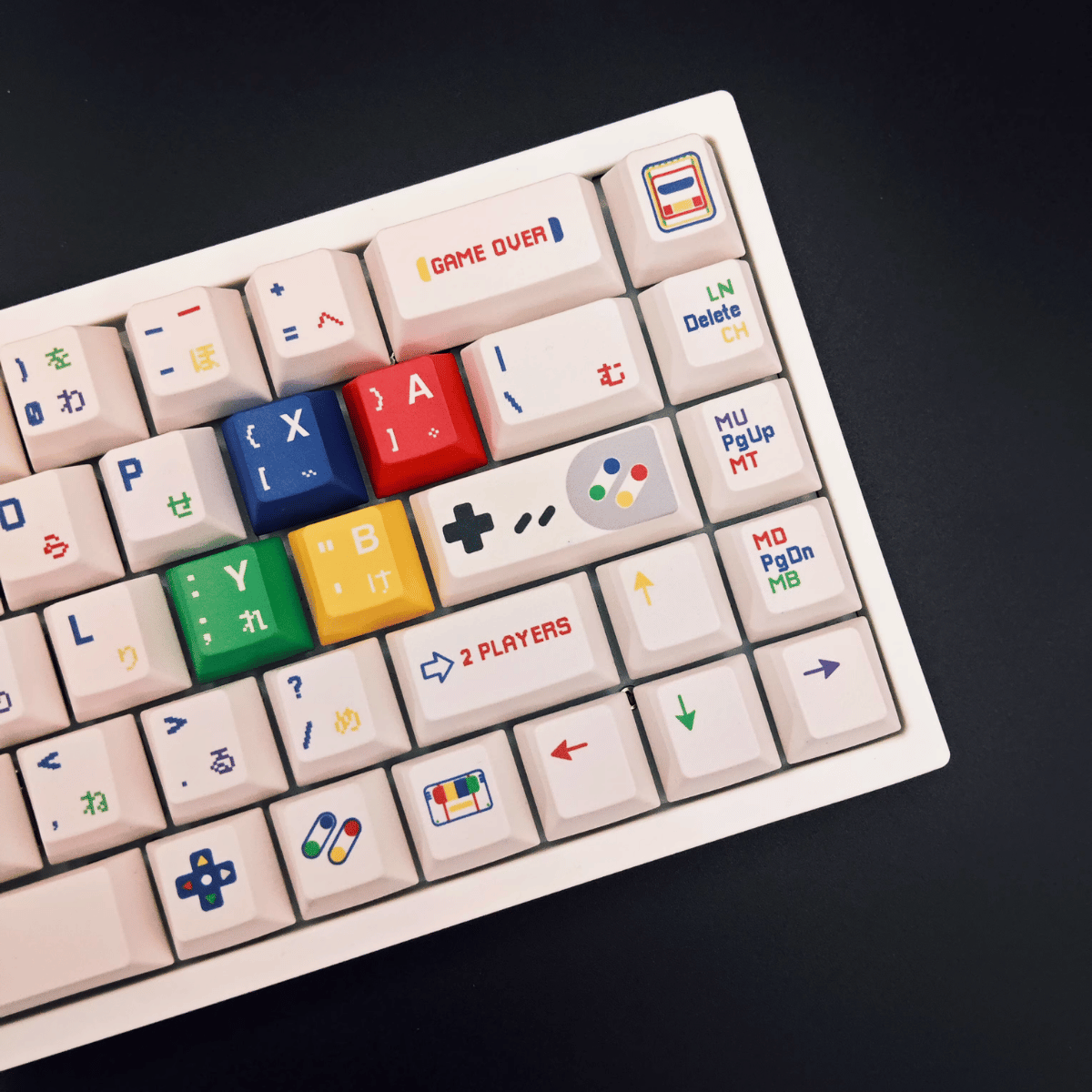 Keycap NDN Retro Game PBT Dye-sub Cherry Profile