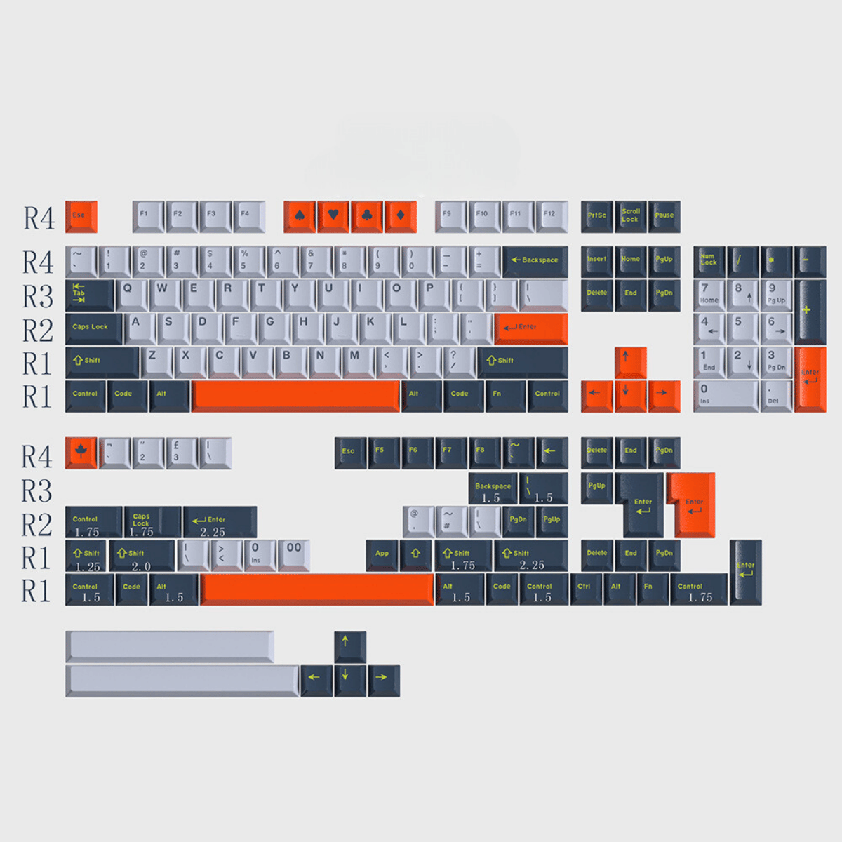 Keycap CMK PBT Profile Cherry DAYE Studio