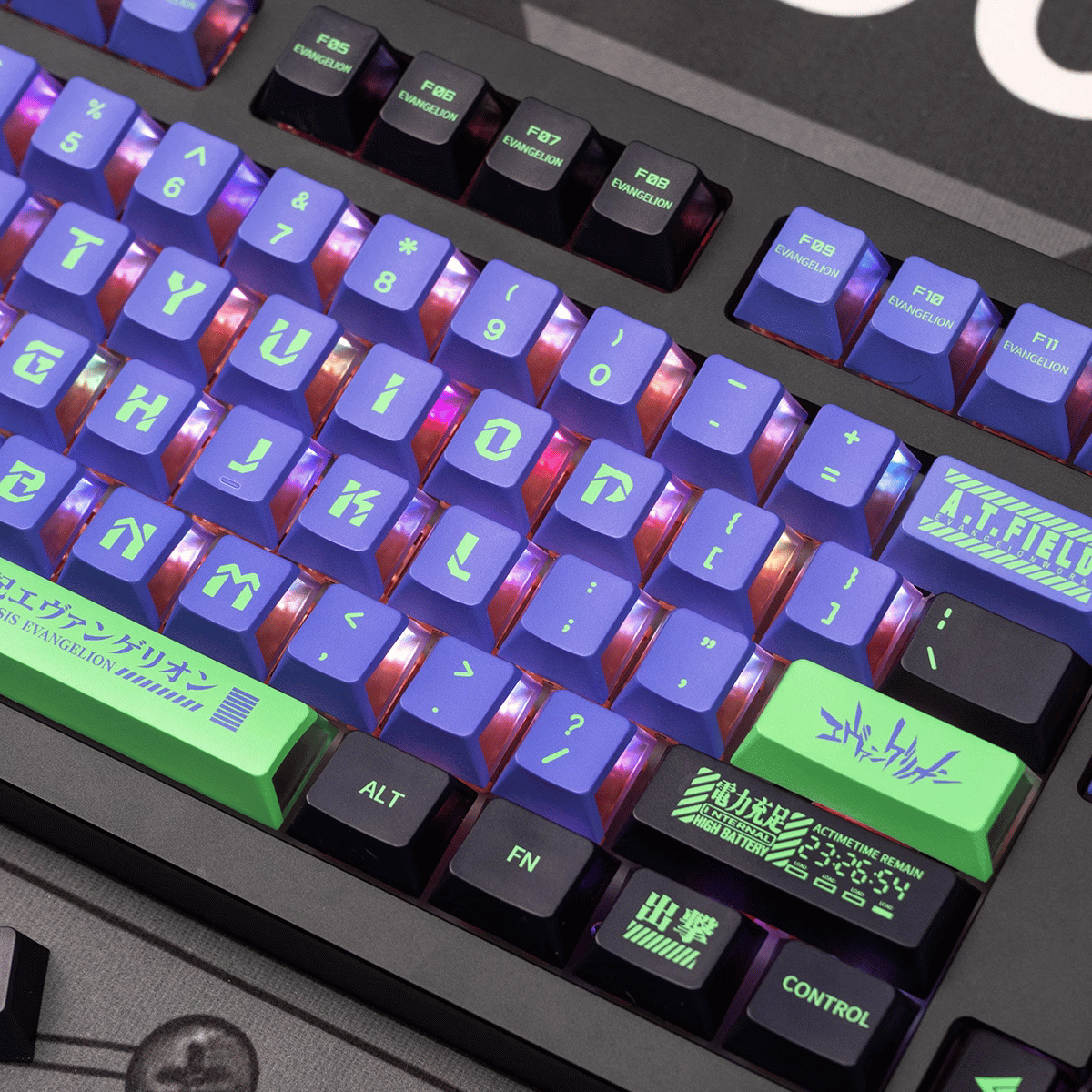 Keycap CMK Shin Seiki Evangelion PBT Dye-sub Cherry Profile