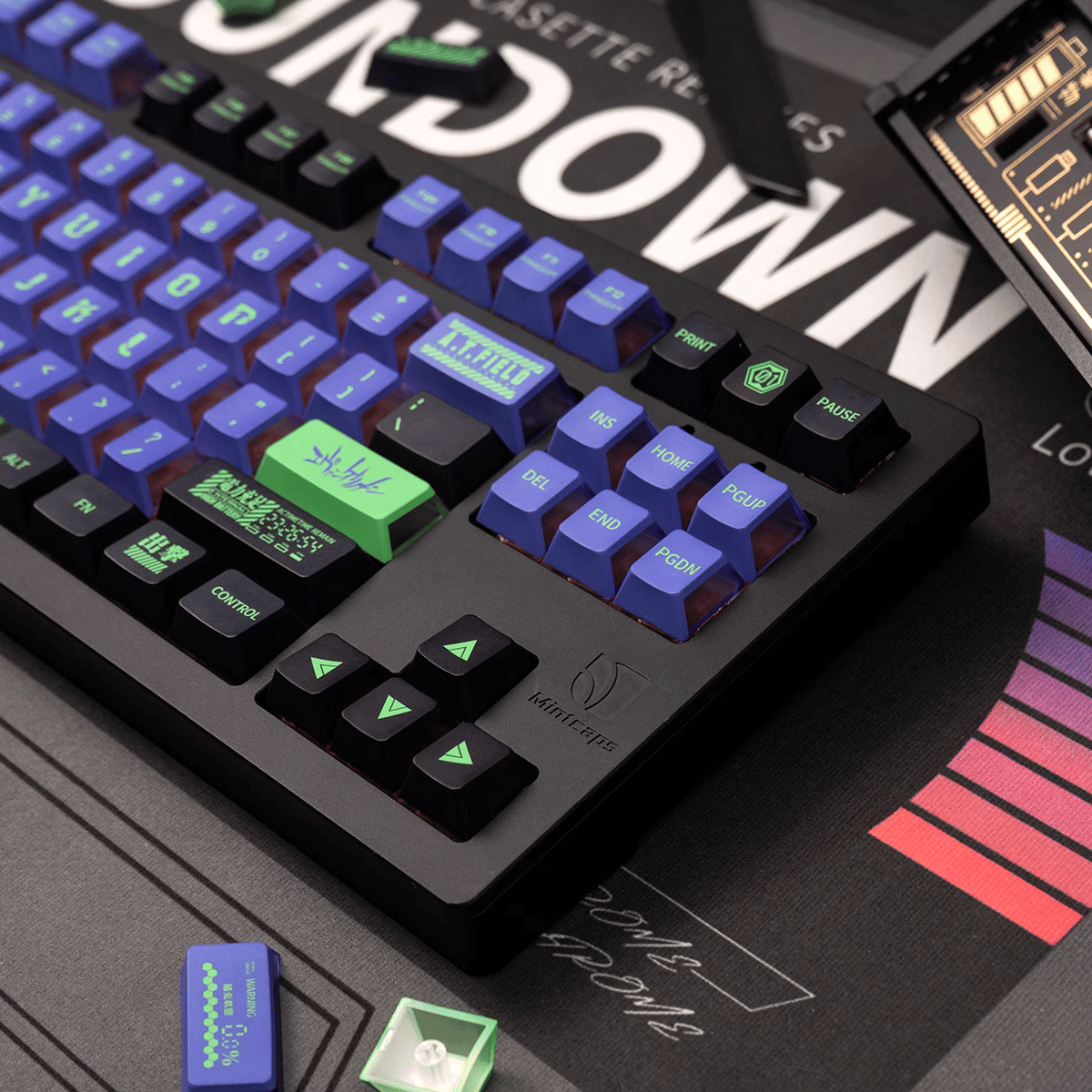 Keycap CMK Shin Seiki Evangelion PBT Dye-sub Cherry Profile