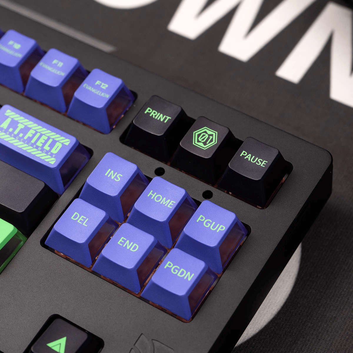 Keycap CMK Shin Seiki Evangelion PBT Dye-sub Cherry Profile