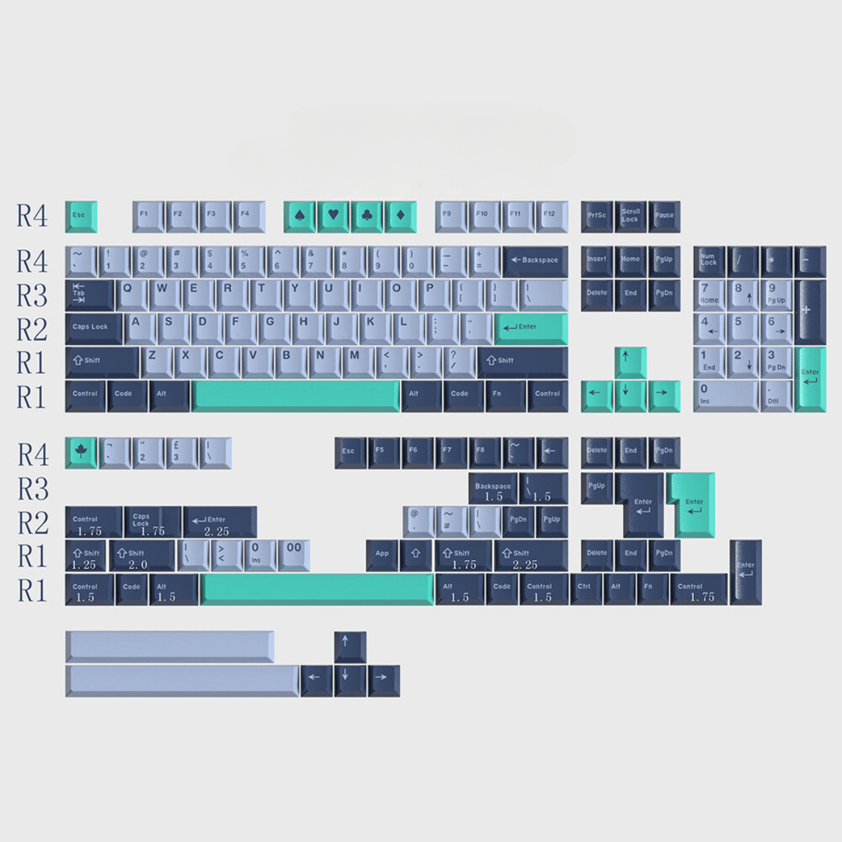 Keycap CMK PBT Profile Cherry DAYE Studio