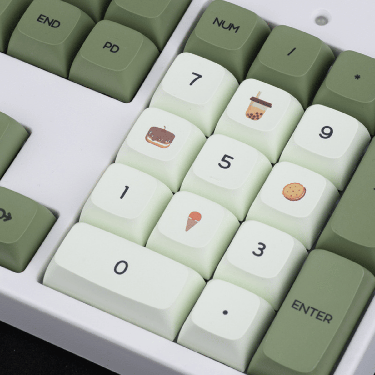 Keycap XDA PBT Matcha Green