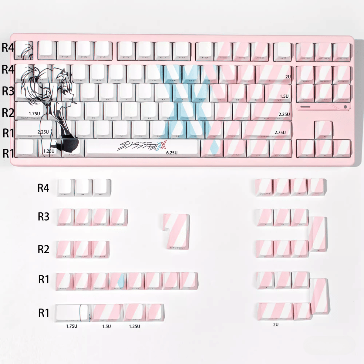 Keycap CMK National Team PBT Dye-sub Cherry Profile