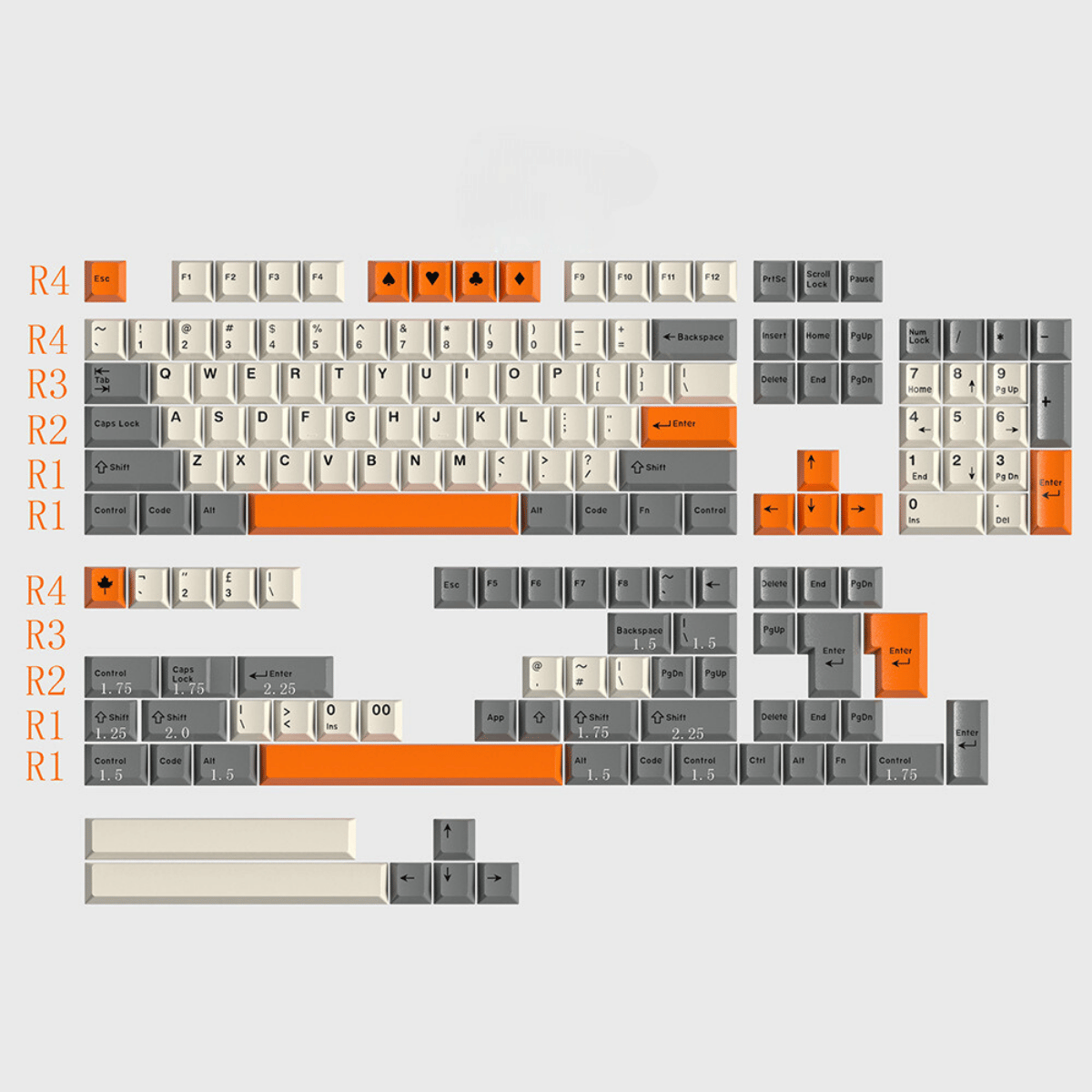 Keycap CMK PBT Profile Cherry DAYE Studio