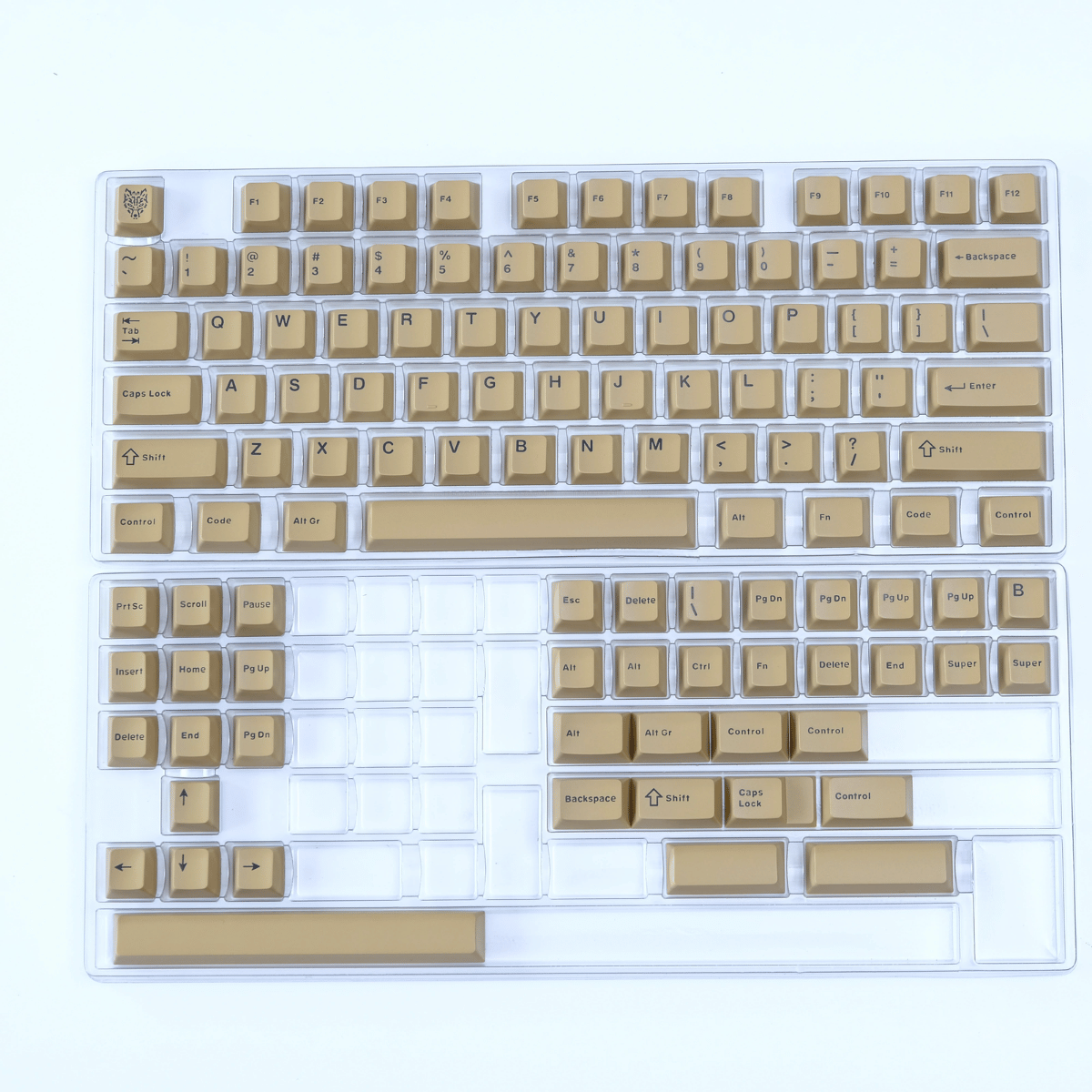 Keycap Aifei ABS Retro Mixed Light R2 ABS Double-shot Cherry Profile