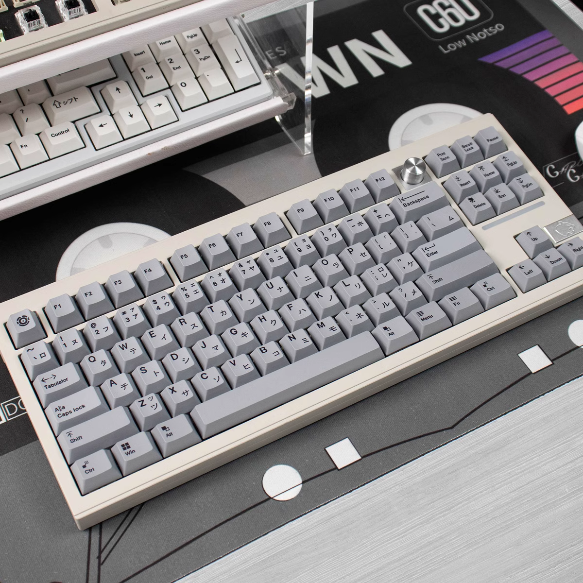 Keycap CMK PBT Minimalist Braun