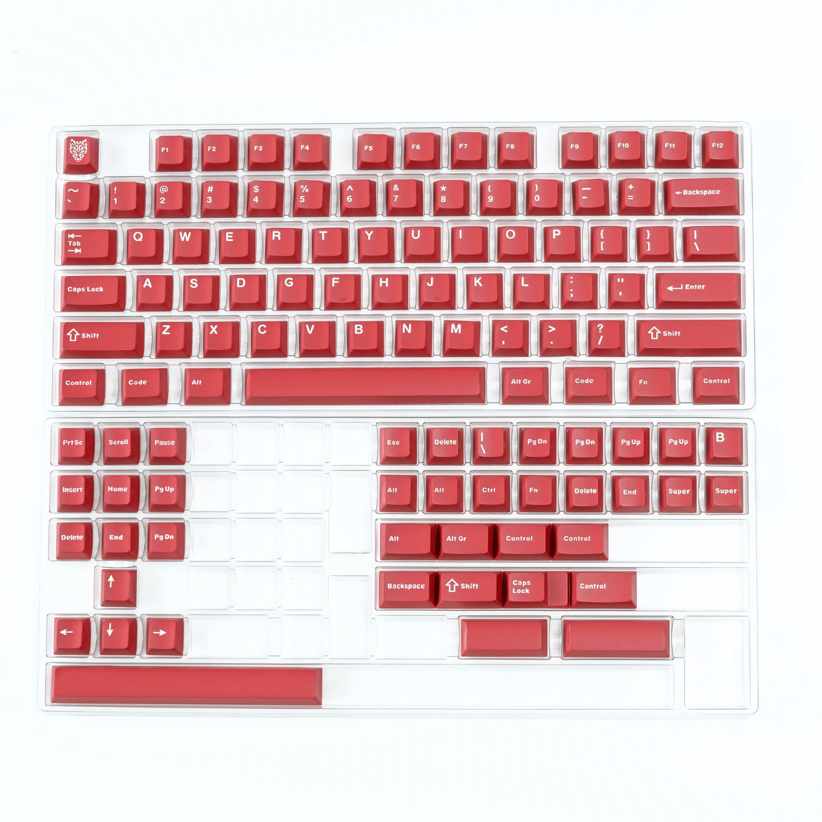 Keycap Aifei ABS Retro Mixed Light R2 ABS Double-shot Cherry Profile