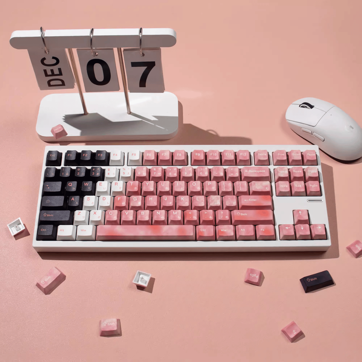 Keycap CMK Zashiki Warashi PBT Dye-sub Cherry Profile