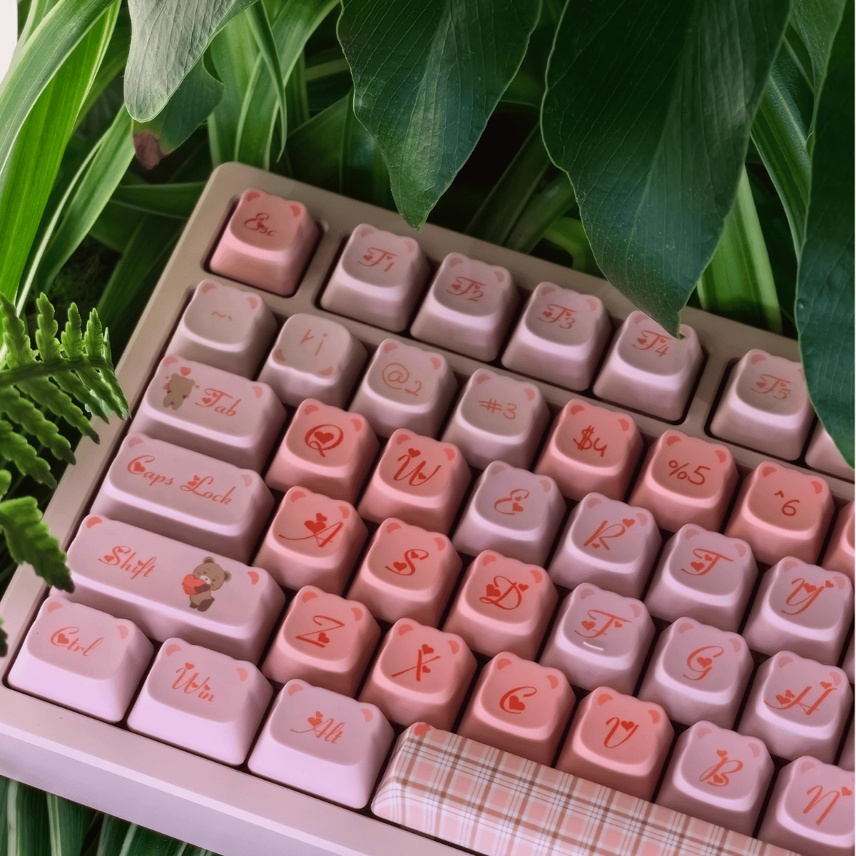 Keycap NDN Cute Bear PBT Dye-sub PDA Profile