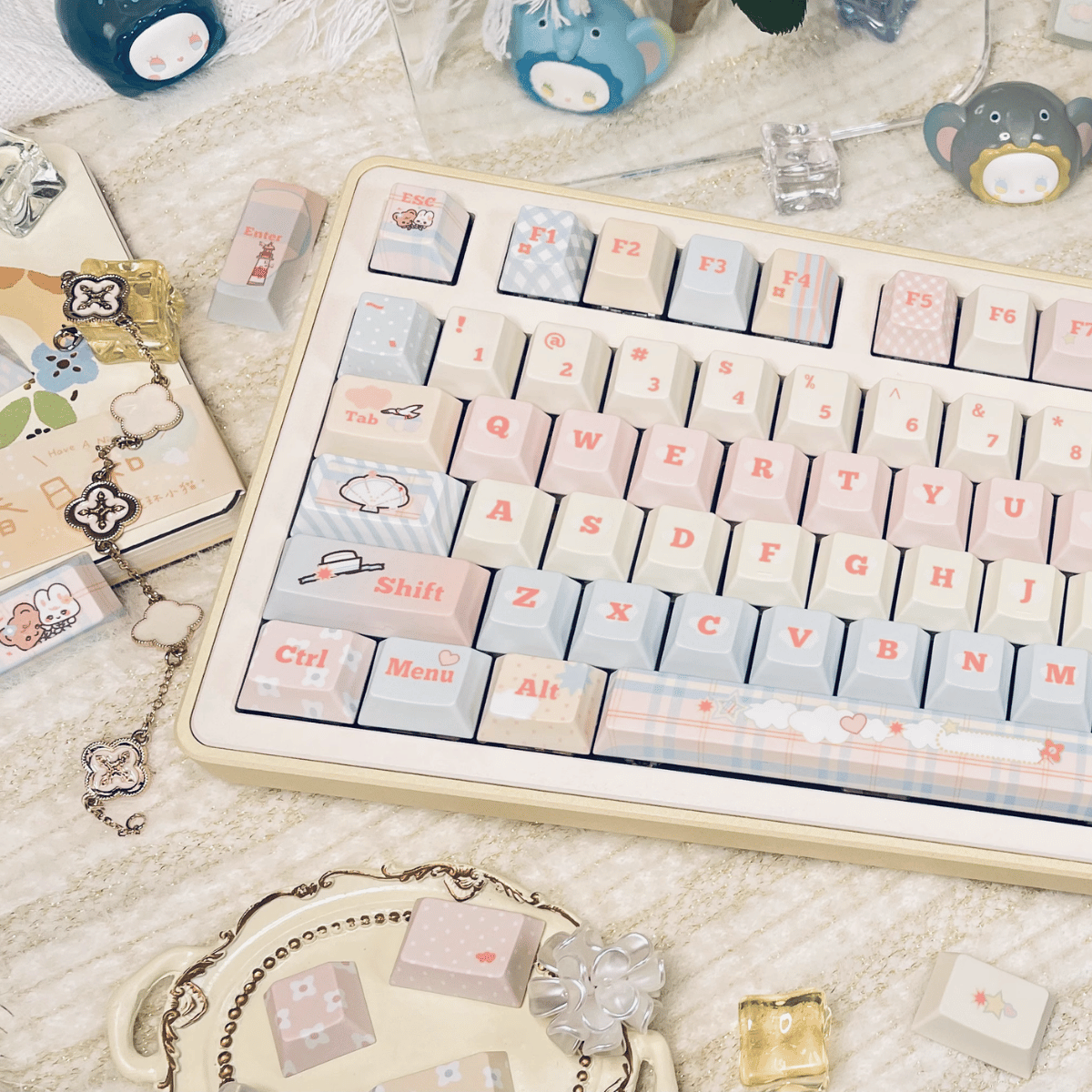 Keycap Sunset Island PBT Dye-sub Cherry Profile