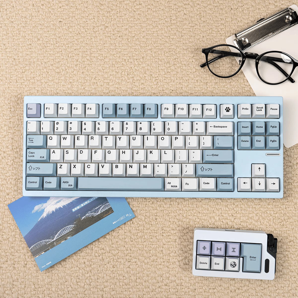 Keycap CMK Purple Potato PBT Dye-sub Cherry Profile