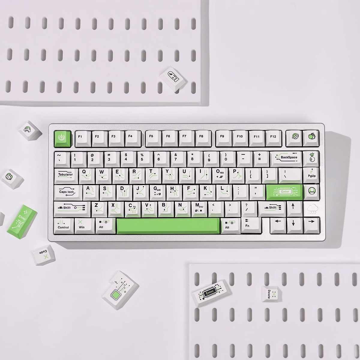 Keycap CMK PBT Electric Circuit PBT Dye-sub Cherry Profile