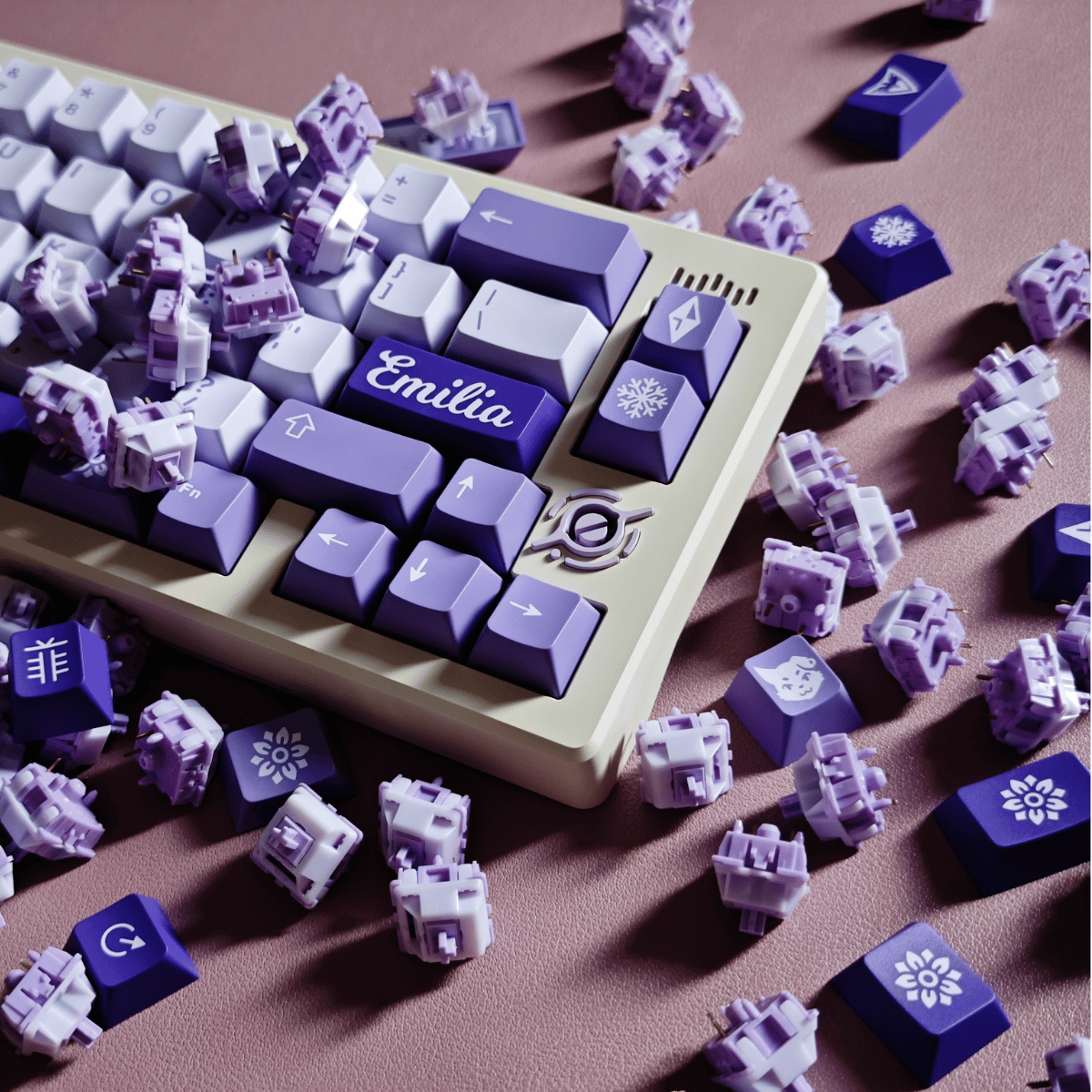 Keycap Aifei ABS Frost Witch ABS Double-shot Cherry Profile