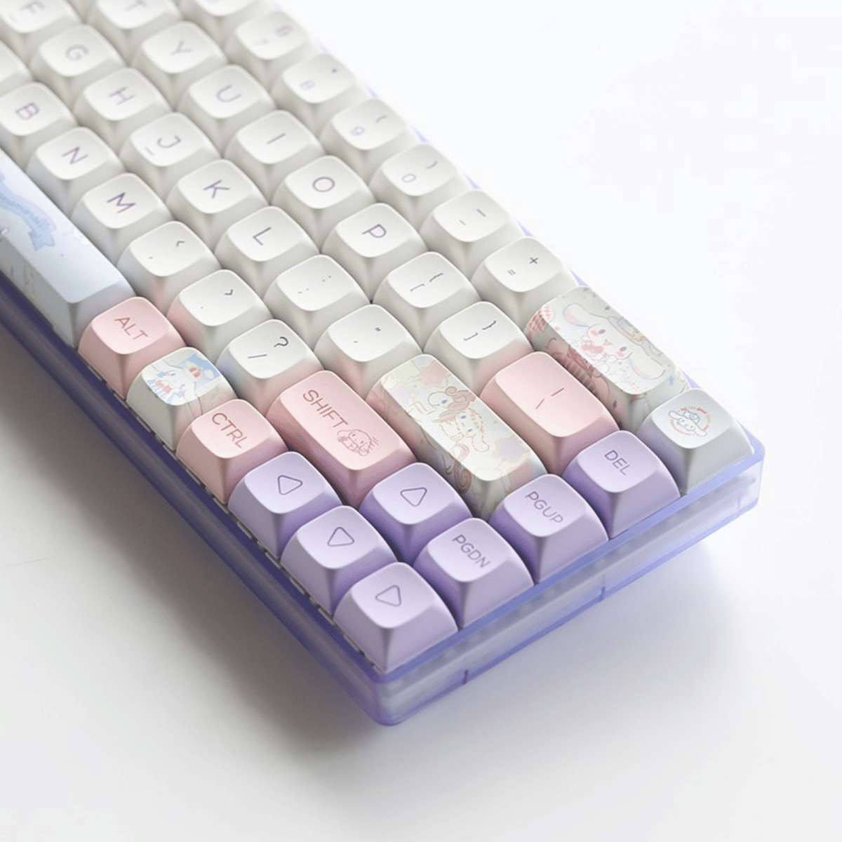 Keycap XDA PBT Cinnamon Dog Rainbow