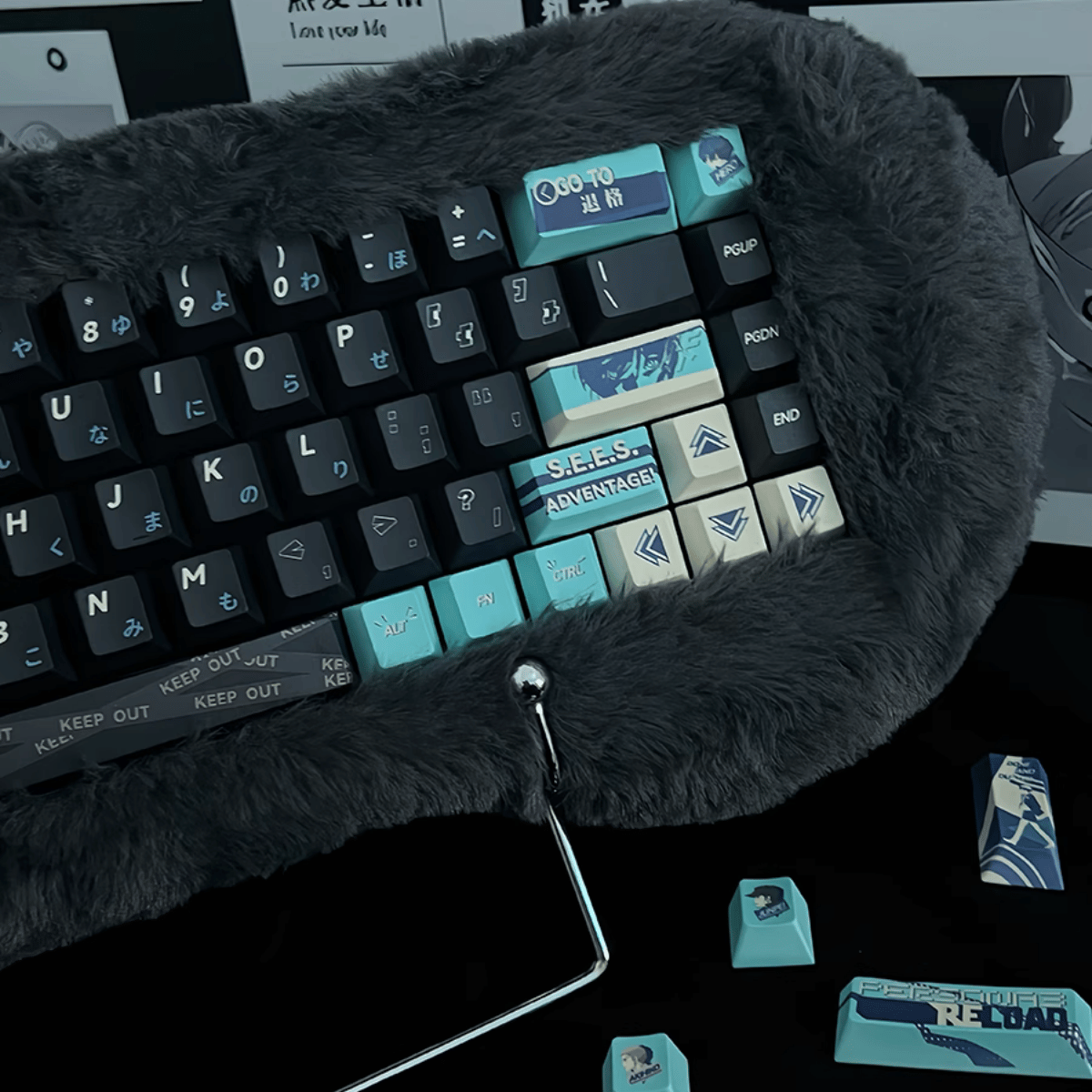 Keycap Persona 3 Reload PBT Dye-sub Cherry Profile