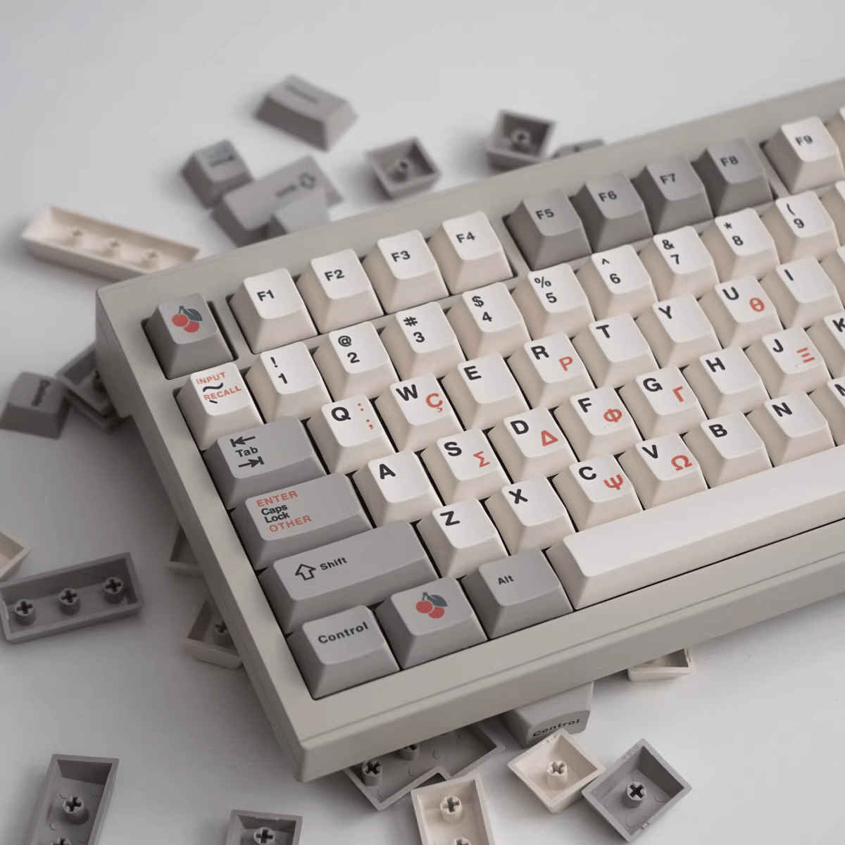 Keycap CMK PBT Retro 9009 PBT Dye-sub Cherry Profile