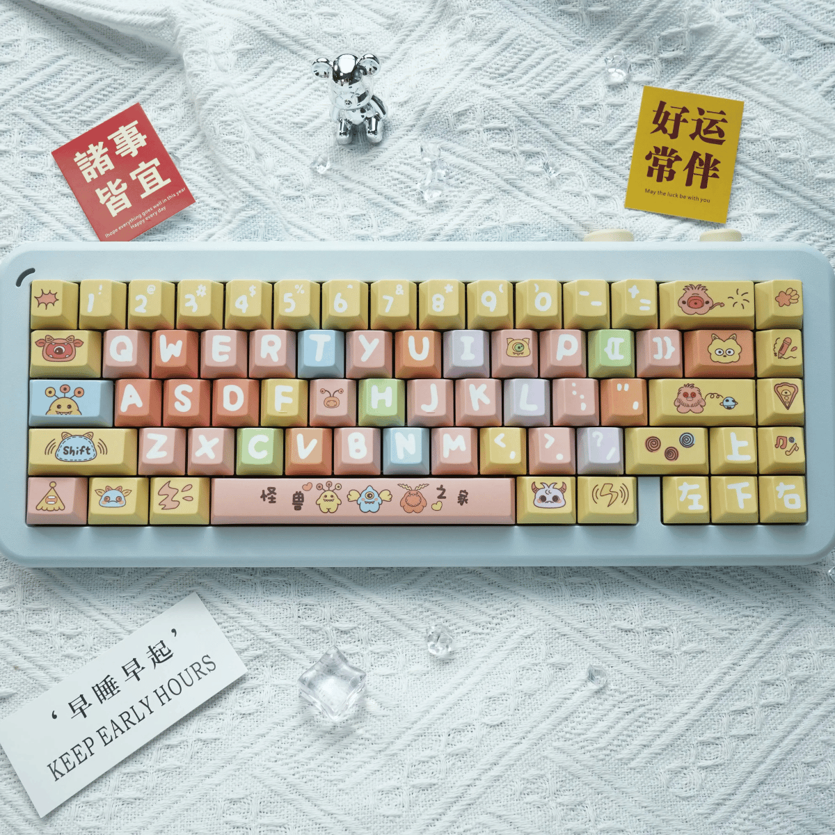 Keycap Monster PBT Dye-sub Cherry Profile