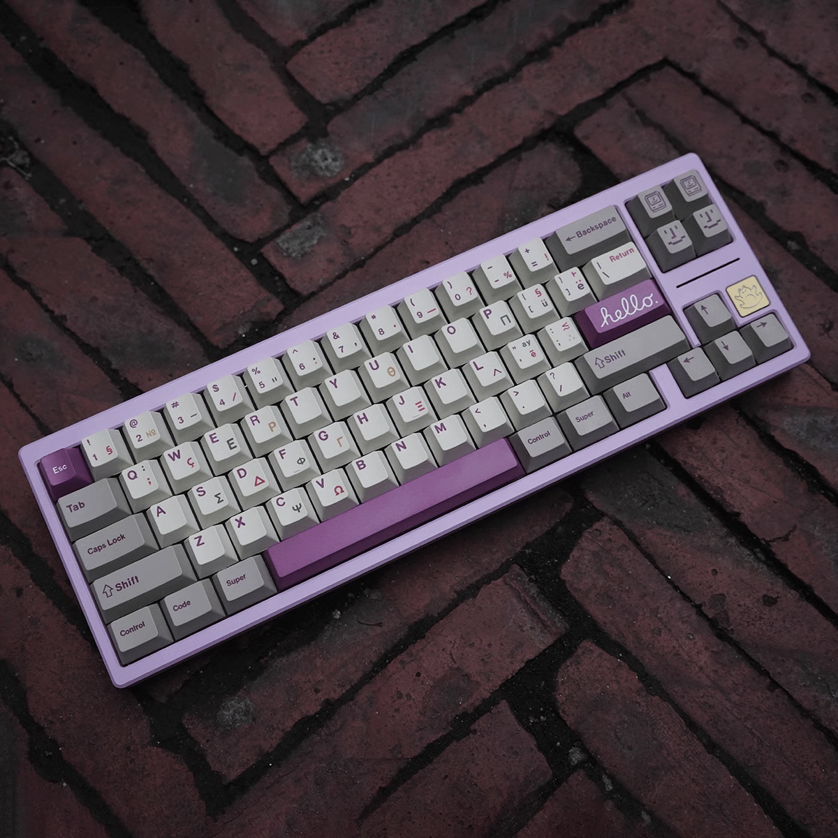 Keycap CMK PBT Purple Geek