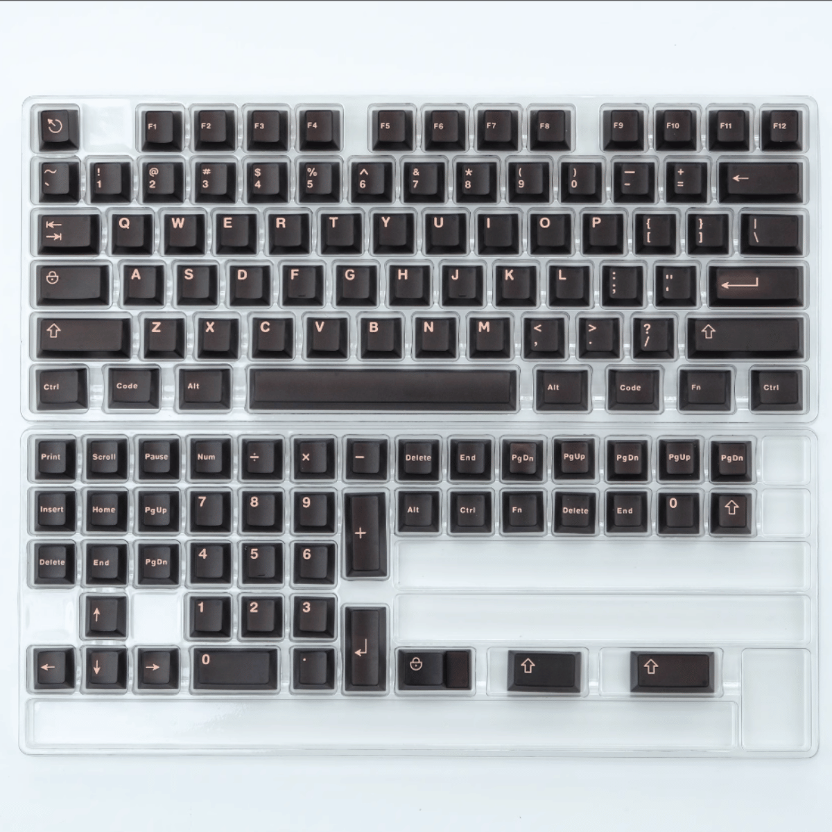 Keycap Aifei ABS Semi-transparent Olivia ABS Double-shot Cherry Profile