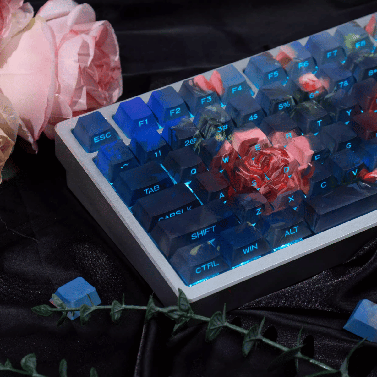 Keycap CMK Rose Garden PBT Dye-sub Cherry Profile