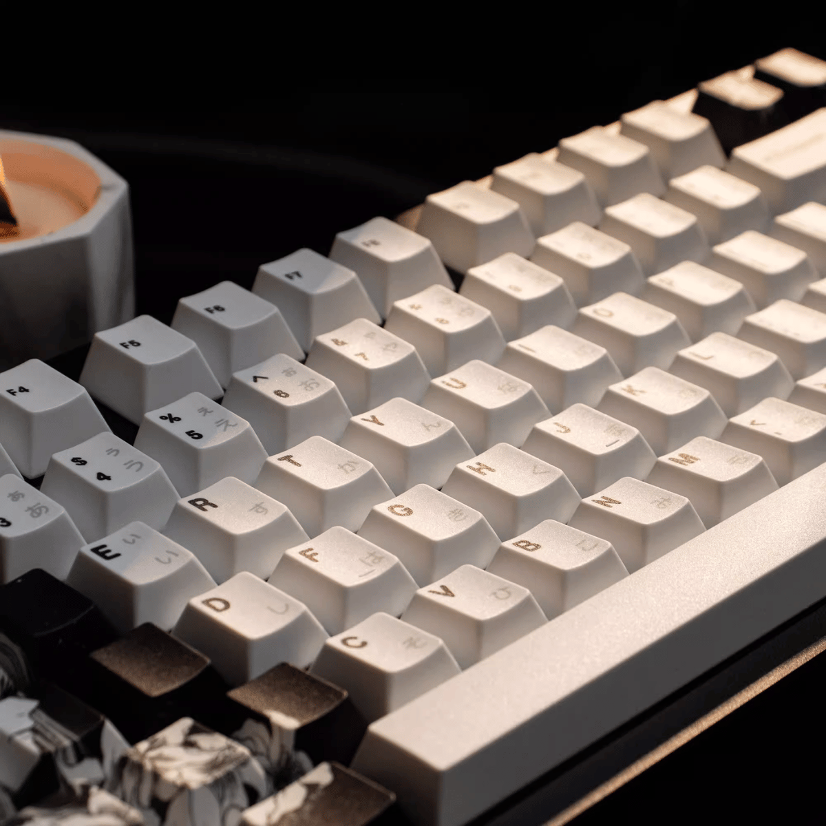 Keycap CMK Makima Flower PBT Dye-sub Cherry Profile