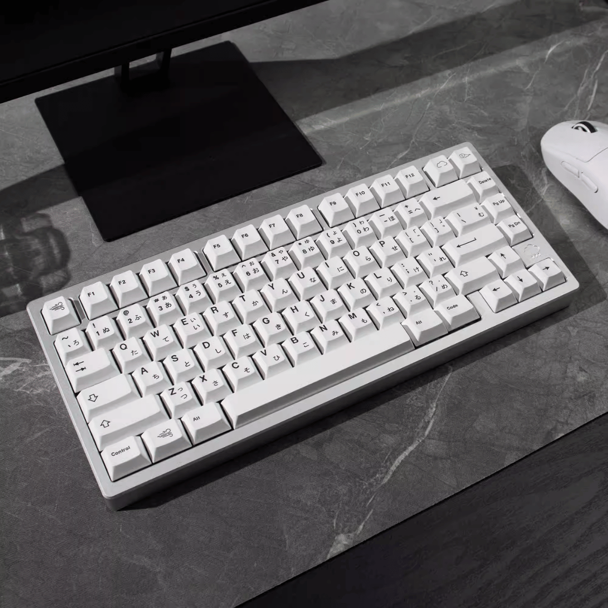 Keycap CMK PBT BOW Cloudy PBT Dye-sub Cherry Profile