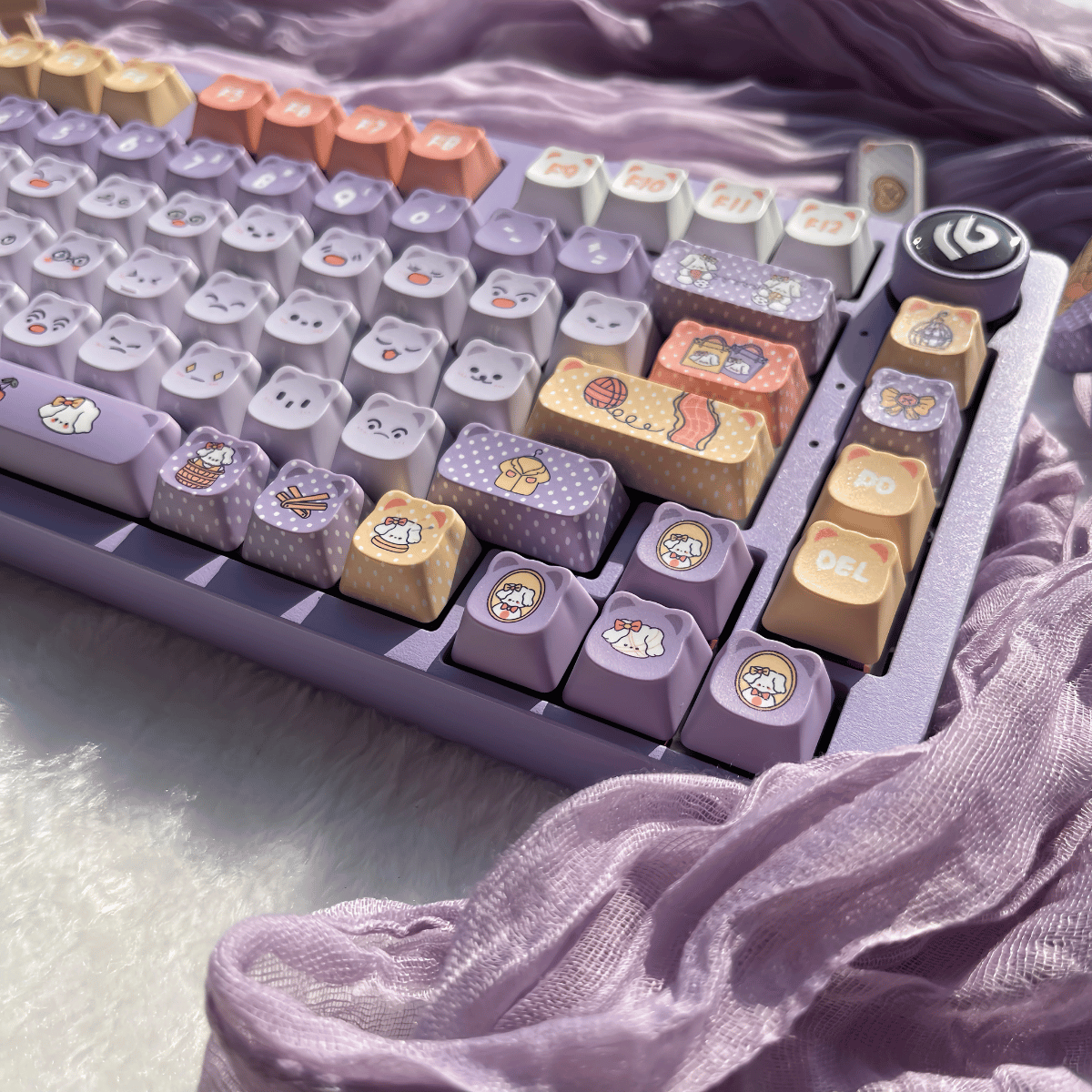 Keycap Tailor Dog PBT Dye-sub PDA Profile