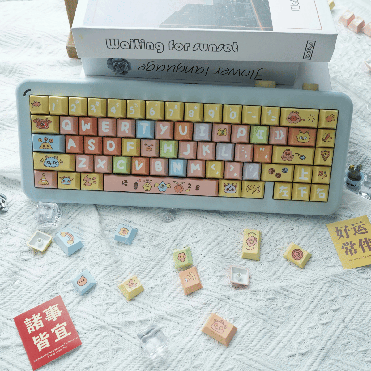 Keycap Monster PBT Dye-sub Cherry Profile