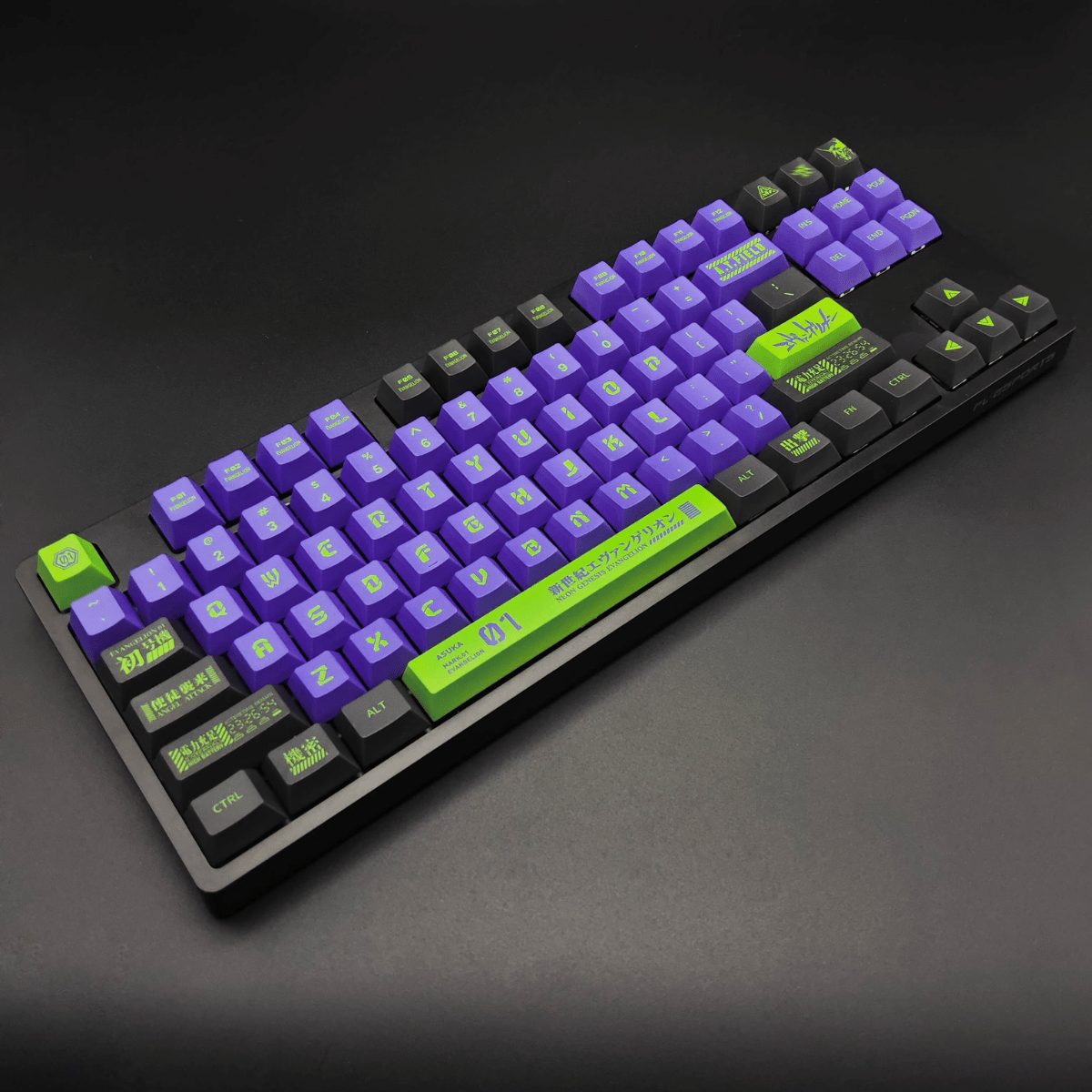 Keycap Eva-01 PBT Dye-sub Cherry Profile