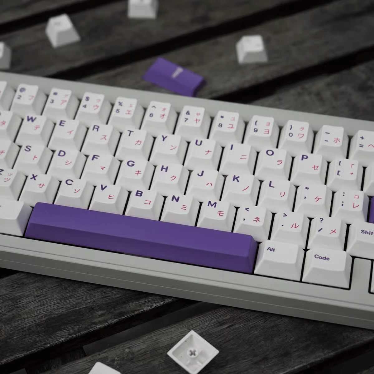 Keycap CMK PBT Purple Rose