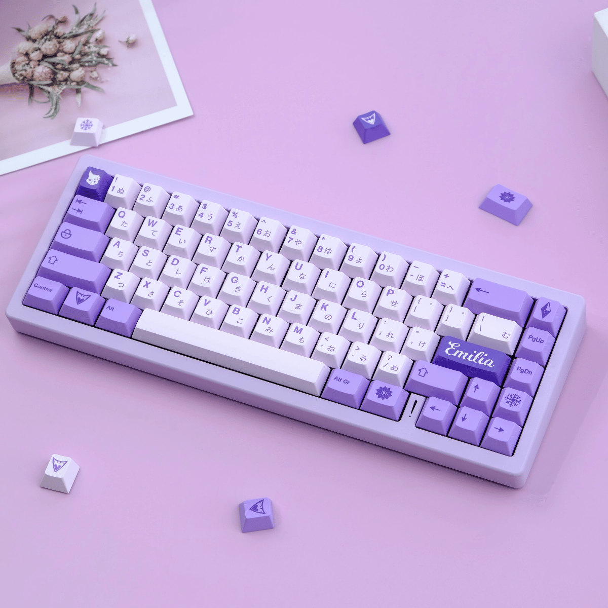 Keycap CMK PBT Frost Witch