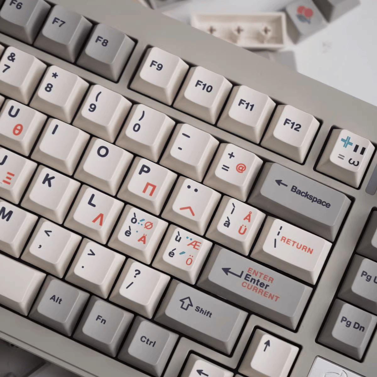 Keycap CMK PBT Retro 9009 PBT Dye-sub Cherry Profile