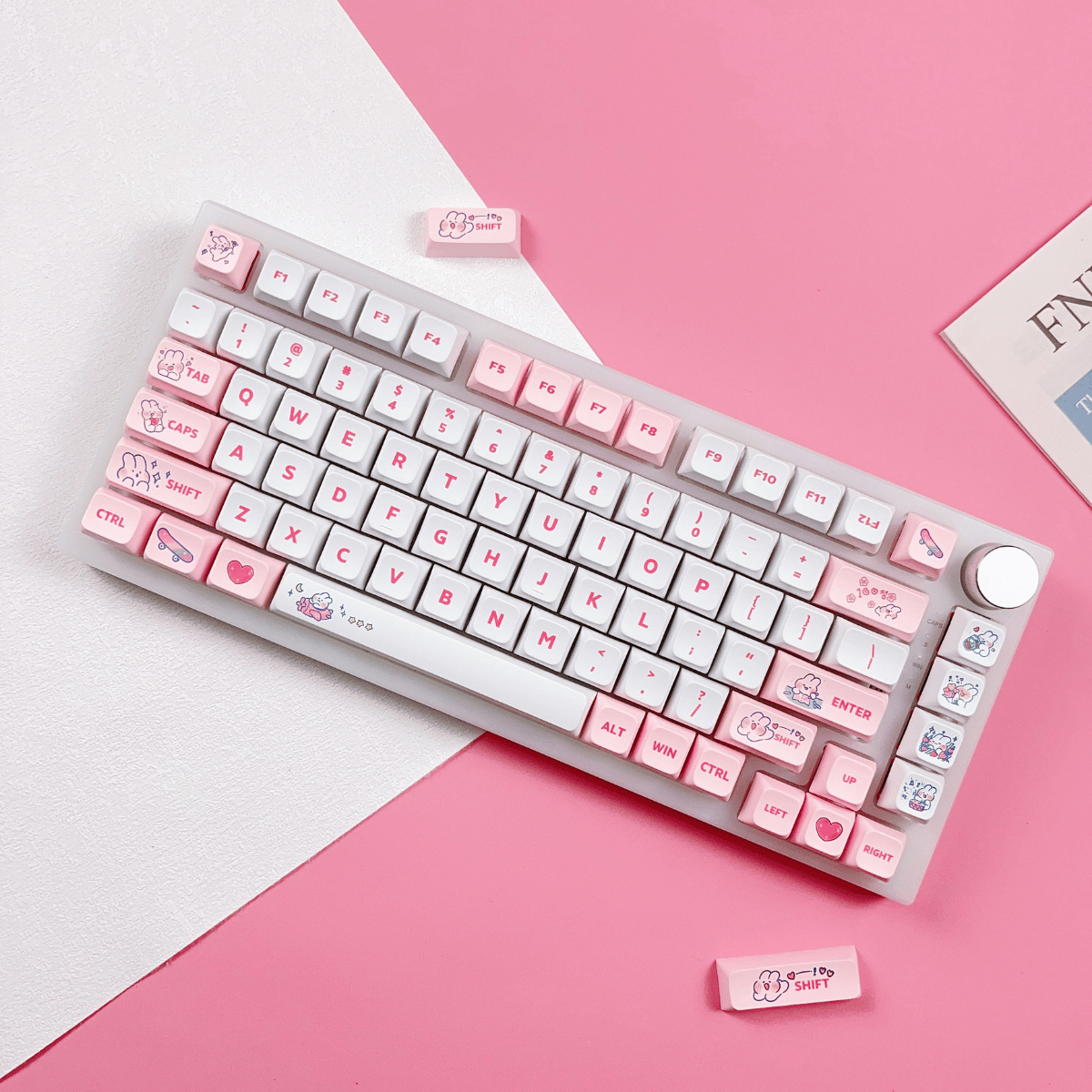 Keycap XDA PBT Steam Rabbit