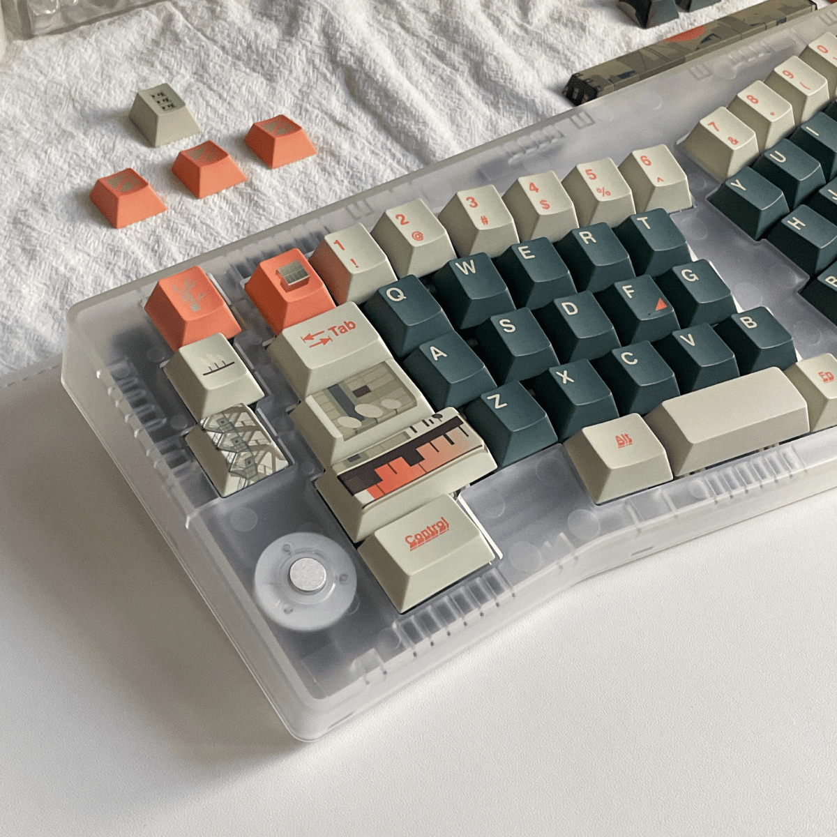 Keycap CMK City Shadow PBT Dye-sub Cherry Profile