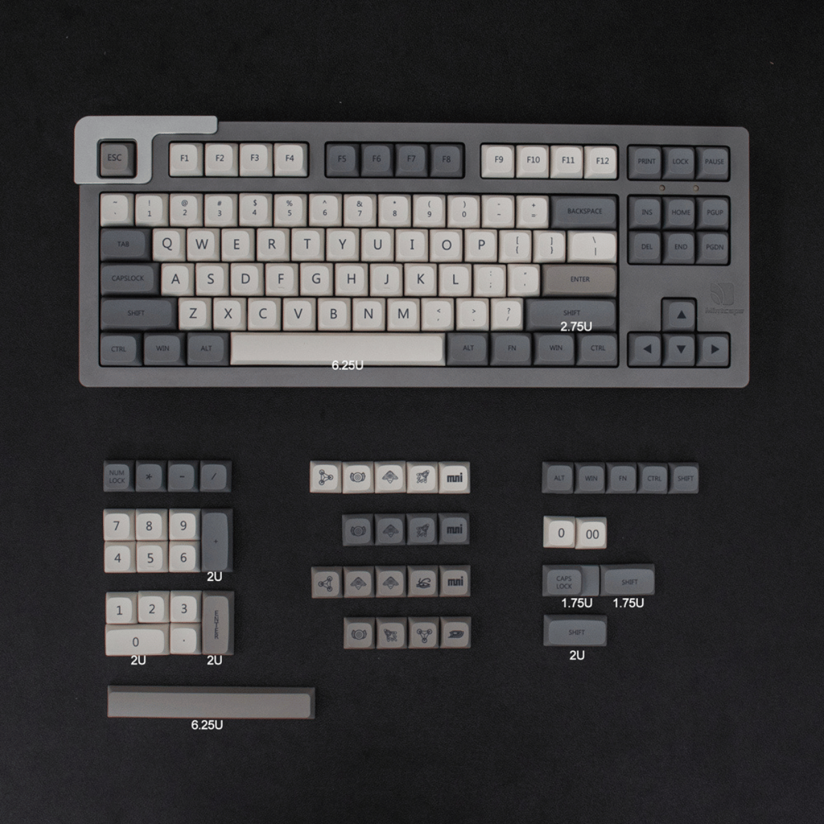 Keycap XDA PBT Revelation