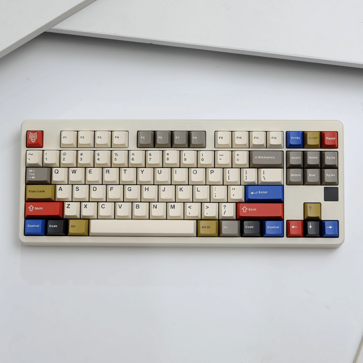 Keycap Aifei ABS Retro Mixed Light ABS Double-shot Cherry Profile