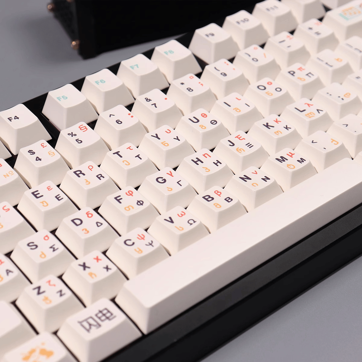 Keycap CMK PBT Unicorn Music PBT Dye-sub Cherry Profile